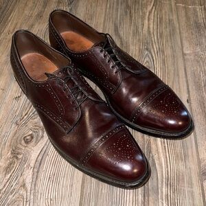 Allen Edmonds Rich Brown Sanford Cap Toe Shoes